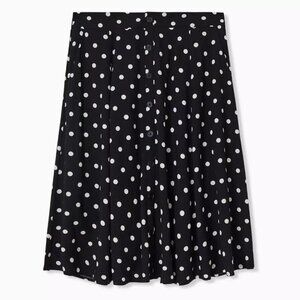 Torrid Midi Challis Button-Front Skirt
